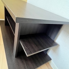 キャスター付きテレビ台　テレビボードの画像