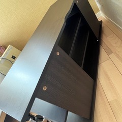 キャスター付きテレビ台　テレビボードの画像