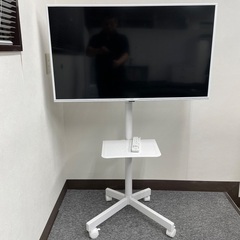 40インチTV ＋キャスター付きスタンド　引き取り限定