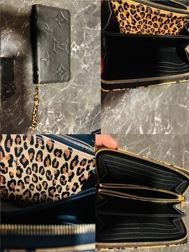 LOUIS VUITTON / ルイ・ヴィトン モノグラム アンプラント レオパード ヒョウ柄