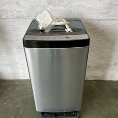 【Haier】ハイアール 縦型洗濯機 JW-XP2C55F 2022年製 5.5kg 全自動電気洗濯機 シルバー 美品 動作確認済 生活家電 1人暮らし Y1841の画像