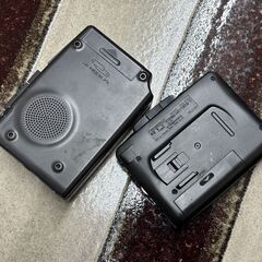 コンパクト カセットプレーヤー Panasonic RQ-P20 SANYO MR-37 本体のみ ジャンク品◆取りに来て頂ける方♪の画像