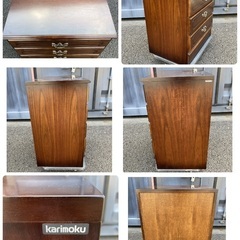 カリモク KARIMOKU コロニアル チェスト クラシック ビンテージ 幅59.5