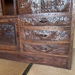 軽井沢彫 サイドボード