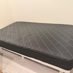 ベッド マットレスセット シングルショート 
ホワイトの画像