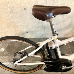 東京23区配達無料🌈美品　新基準 ヤマハ　パス ビエンタ　 8.9Ah リチウム 電動自転車 中古　BS 224の画像