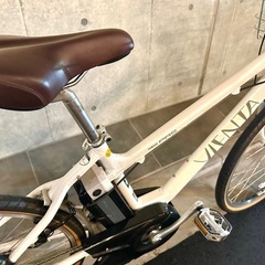 東京23区配達無料🌈美品　新基準 ヤマハ　パス ビエンタ　 8.9Ah リチウム 電動自転車 中古　BS 224の画像