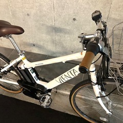 東京23区配達無料🌈美品　新基準 ヤマハ　パス ビエンタ　 8.9Ah リチウム 電動自転車 中古　BS 224の画像