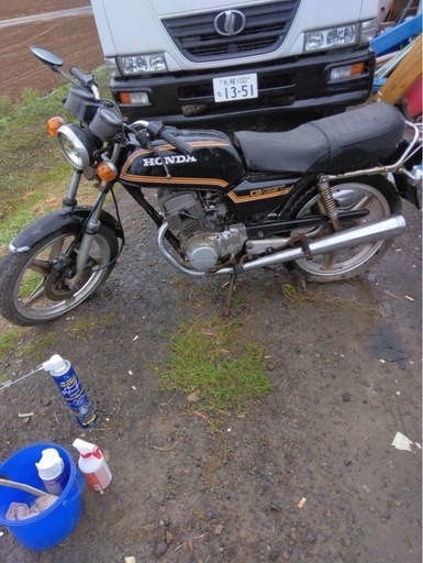 希少ホンダCB125Tマイナーチェンジモデル！！ターボ！！これからレストア、メンテナンス開始します！！