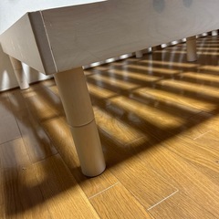 【7/24引き取り限定】ベッドフレーム　200✖️120（セミダブルサイズ）の画像