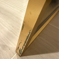【お洒落】大型 ミラー ゴールドの画像
