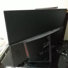 Puruichen  24㌅lcd モニターhd238 yc 正常ディスプレイ動作品　今日月曜日引取早い方　宜しく願いますの画像