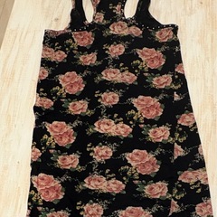希少品！One way タンクトップ 花柄の画像