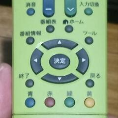 SHARPテレビ１９インチ（スタンドなし）の画像