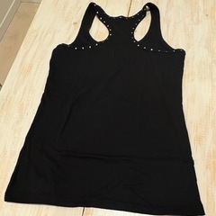 希少品！One way タンクトップ ブラックの画像