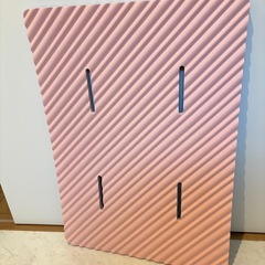 EVAリバーシブルバスマット ブルー・ピンクの画像