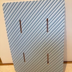 EVAリバーシブルバスマット ブルー・ピンクの画像