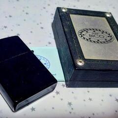 ブランド BICO ビコ ZIPPO ジッポー型オイルライター 蒔絵？京都 舞妓柄 正規品 中古の画像