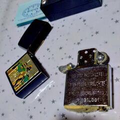 ブランド BICO ビコ ZIPPO ジッポー型オイルライター 蒔絵？京都 舞妓柄 正規品 中古の画像