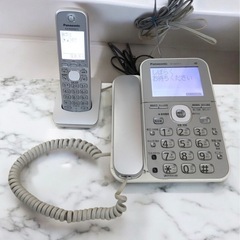 Panasonic パナソニック 電話機 子機 セット VE-GD71-S KX-FKD502 ジャンクの画像