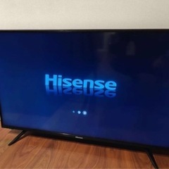 取引中【美品】Hisense 43型液晶大画面液晶テレビ HJ43N3000