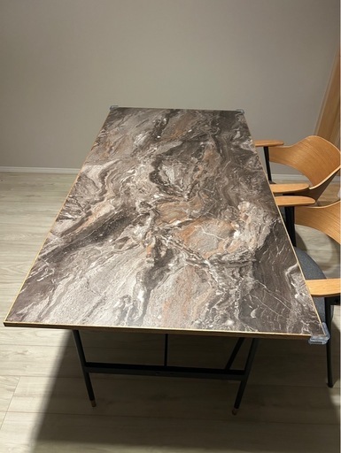 美品】a-depeche ダイニングテーブル ダイニングチェア