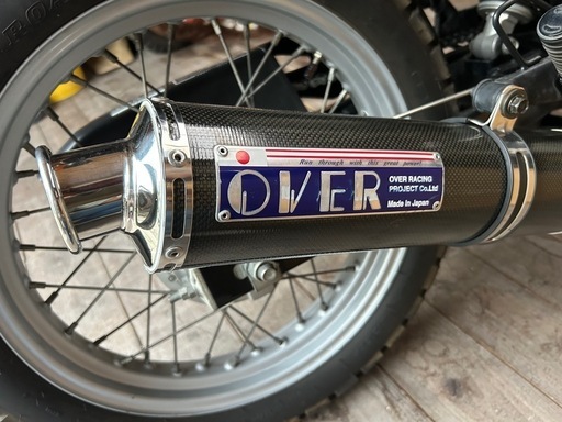 ftr overｶｰﾎﾞﾝｺﾝﾌﾟﾘｰﾄマフラー