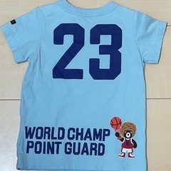 80 ダブルビーの半袖Tシャツ①（ミキハウス）の画像