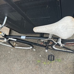 黒色 ピストバイクの画像