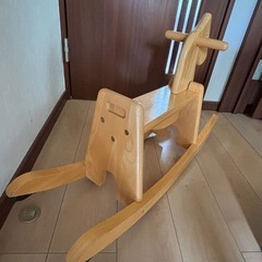 木馬　子供おもちゃ　乗り物
の画像