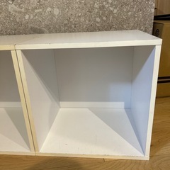 無料でお譲り　カラーボックスの画像