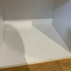 無料でお譲り　カラーボックスの画像