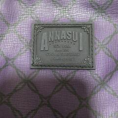 ANNA SUI アナスイ ショルダーバッグ 鞄 紫 丸 ミニの画像