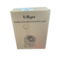 キャンプ扇風機 20000mAh 大容量バッテリー 強風 アウトドアファンの画像