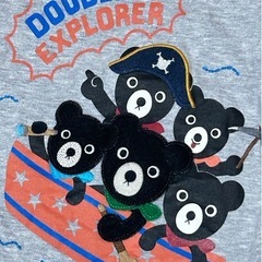 80 ダブルビーの半袖Tシャツ②（ミキハウス）の画像