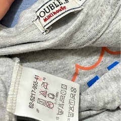 80 ダブルビーの半袖Tシャツ②（ミキハウス）の画像