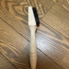 ハイベック　天然毛で衣類に優しい シミ抜き洗濯ブラシの画像