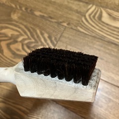 ハイベック　天然毛で衣類に優しい シミ抜き洗濯ブラシの画像