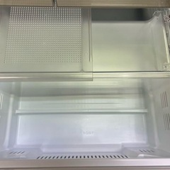 【美品横傷あり】Panasonic 大容量冷蔵庫 525L 2023年 NR-F539HPX-Nの画像
