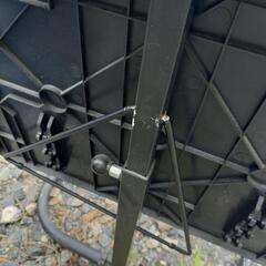 ３段階の簡易テーブルの画像