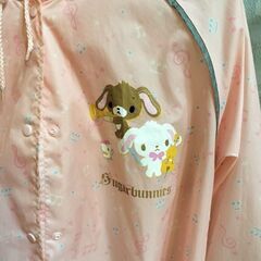 130　レインコート　サンリオ　リュック対応の画像