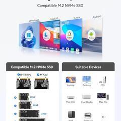 外付け ケース SSDの画像