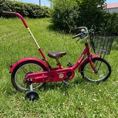 ケアカジ　ピープル　16インチ　子供　補助輪　自転車　