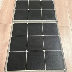 Jackery SolarSaga100W JS-100F 折りたたみ式 ソーラーチャージャー ジャクリ ソーラーパネル 本体防災 動作未確認　の画像