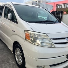 サンルーフ トヨタ アルファード ハイブリッド 87732 kmの画像