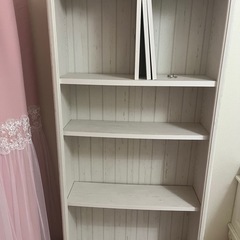 白井産業 本棚 白の画像