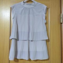 シフォンフリルカットソー  レディース ピンク 夏服　中古　