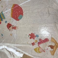子供部屋用キャラクターカーテン（2枚セット／幅300cm）の画像