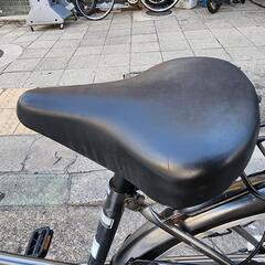 『ＳＡＬＥ　３０％』　ママチャリ　２６インチ　ライト　カゴ　付き　グレー　配達可能の画像