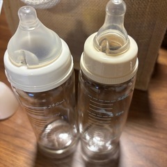 哺乳瓶　chuchu 2本の画像